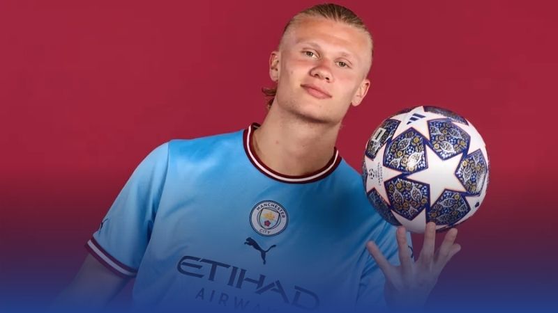 Haaland vẫn là "hung thần" vòng cấm với hiệu suất ổn định, duy trì vị thế số 9 hàng đầu.