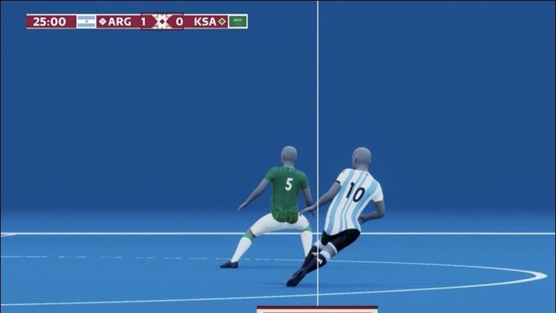 Công nghệ việt vị bán tự động tại world Cup 2022