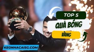 top 5 cầu thủ dành quả bóng vàng châu âu